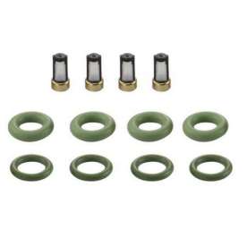 filtro bico externo 4 bicos para filtro p/bico injetor mpfi corsa/vectra  4 filtros, 4 pares de orings
