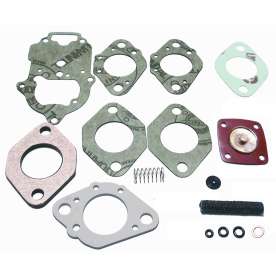 kit de carburador mod weber magneti mare para monza 1.6 1.8 fiat 1050 1300  com  baquelite e junta inter gas