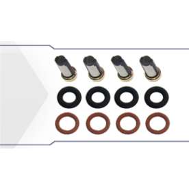 filtro bico externo 4 bicos para fiat palio/idea/punto/uno - ford ka/fiesta/ecosport/courier - bicos ipe marelli