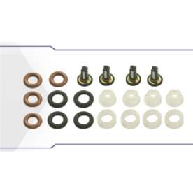 filtro bico externo 4 bicos para honda new civic 1.8 16v flex / fit 1.4/1.5 flex / city 1.5 flex