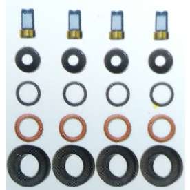 kit para bico injetor para toyota corolla / fielder 2002 a 2006 gasolina / corolla / fielder 2007 a 2011 fl
