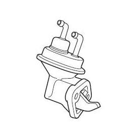bomba de combustivel (mecanica) para gol / voyage / parati 1000/1600 ae 93...96 - alcool/gasolina - belina/del rey/es