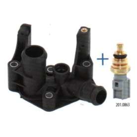 carcaca da valvula termostatica para ford ecosport 1.6 16v flex 2012 a 2018 / ka 1.5 16v flex 2014 a 2018 sigma