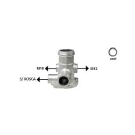cavalete distribuidor de agua para gol / parati / saveiro ap 1.6 / 1.8 / 2.0 94 em diante /logus / pointer 1994 ate