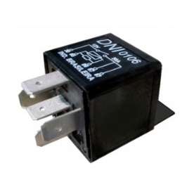 rele auxiliar para rele auxiliar duplo n.a 2x25a - 12v
