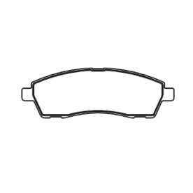 pastilha de freio para ford - f 250 xlt  98 > 02