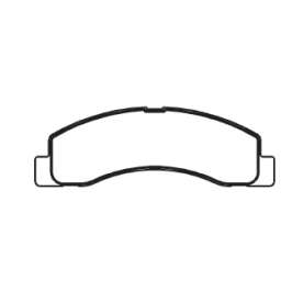 pastilha de freio para ford - caminhÃ£o f 4000 98> / f250 xl / xlt / f350 98 >