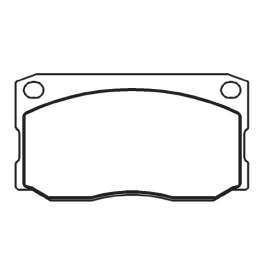 pastilha de freio para ford - caminhÃ£o f4000 85 > 98  f400 turbo 96 > 98