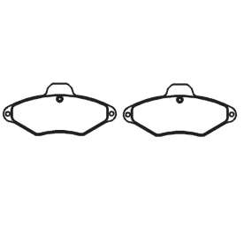pastilha de freio para citroen - xantia 1.6, 1.8, 1.8i, 1.9, 2.0 93 >