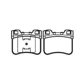pastilha de freio para peugeot - 106 xn 1.4 93 >