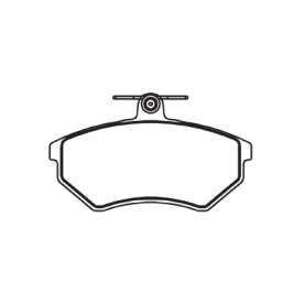 pastilha de freio para audi - a4 1.6 94 > / 80 quattro 2.0, 2.3, 2.6 91 > 94