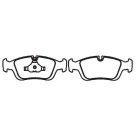 pastilha de freio para bmw - 316i, 316i coupe, 316i g, 318i, 318i coupe 90 > /  318i s, 318i s coupe, 3