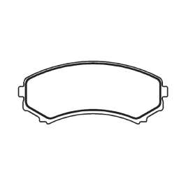 pastilha de freio para mitsubishi - montero / pajero 3.2 di, d 01 > / montero pajero 3.5 v6 gdi 00 > /