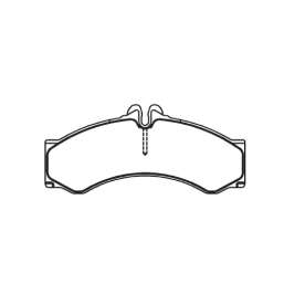 pastilha de freio para mb - sprinter mb 310 d 97 > 99  sprinter mb 312d / 412 99 >  sprinter mb 413 02