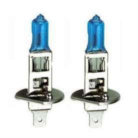lampada para h1 crystal white 55w 12v (caixa com 2 unidades) - vistoriada pelo inmetro