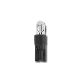 lampada para base plastica w x4,6 d preta 0,5w  12v