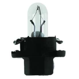 lampada para base plastica bx 8,4 d 1.2w 12v