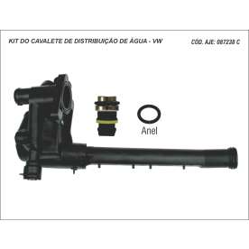cavalete distribuidor de agua para gol g3 1.0 16v turbo 2002 ate 2005 gol g2 special 1.0 8v parati 1.0 8v 16v 1994