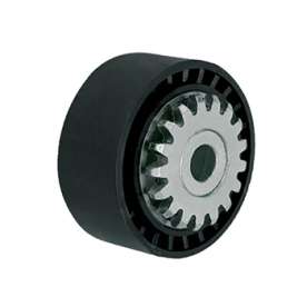 polia da correia de acessorios para clio 1.0 8v / 16v 00 > - kangoo 1.0 8v / 16v 00 > -  twingo 1.0 / 1.2 8v 00 >
