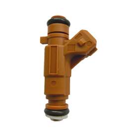 bico injetor (injecao eletronica) para vw kombi 1.6 mi 1997 a 2005 - bosch (laranja)