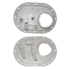 flange da bomba de combustivel para palio fire c/engate rapido - c/encaixe p/reg. de pressao - marwal