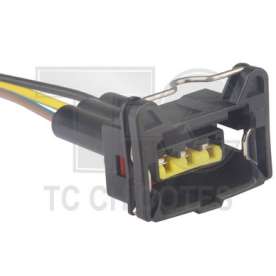 chicote bobina para 3 vias fiat tipo e bobina gol
