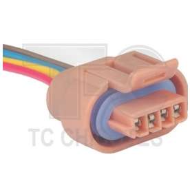 chicote reparo 4 vias para chicote da bobina de ignicao corsa 1.0/1.4/1.6 8/16v mpfi 99 s10/silverado 99 em