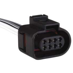 chicote reparo 8 vias para reparo terminal 1,6mm - linha vw (porta femea)