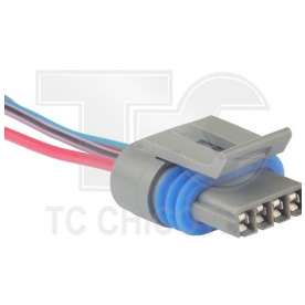 chicote reparo 4 vias para 104.1471 - injecao eletronica - porta femea 1.6mm