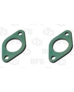flange isolante para flange carb duplo vw gol brasilia kombi (pacote c/ 2 pcs)