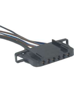 chicote reparo 6 vias para reparo do acelerador eletronico - gol giv / polo / golf