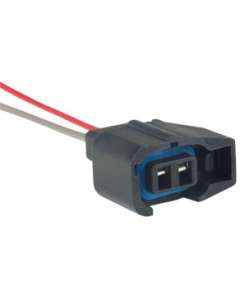 chicote reparo do bico injetor para bico injetor toyota (femea) - 2 vias - contra peca tc2143