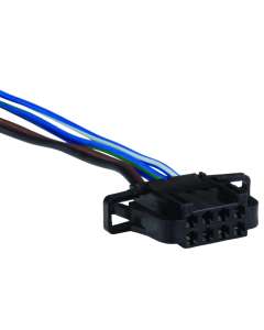 chicote reparo modulo imobilizador para chicote p/reparo modulo do imobilizador (b) linha vw (femea) (8vias)