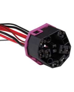 chicote ignicao para reparo do comutador de ignicao - fox 1.6 (porta femea) - 8 vias